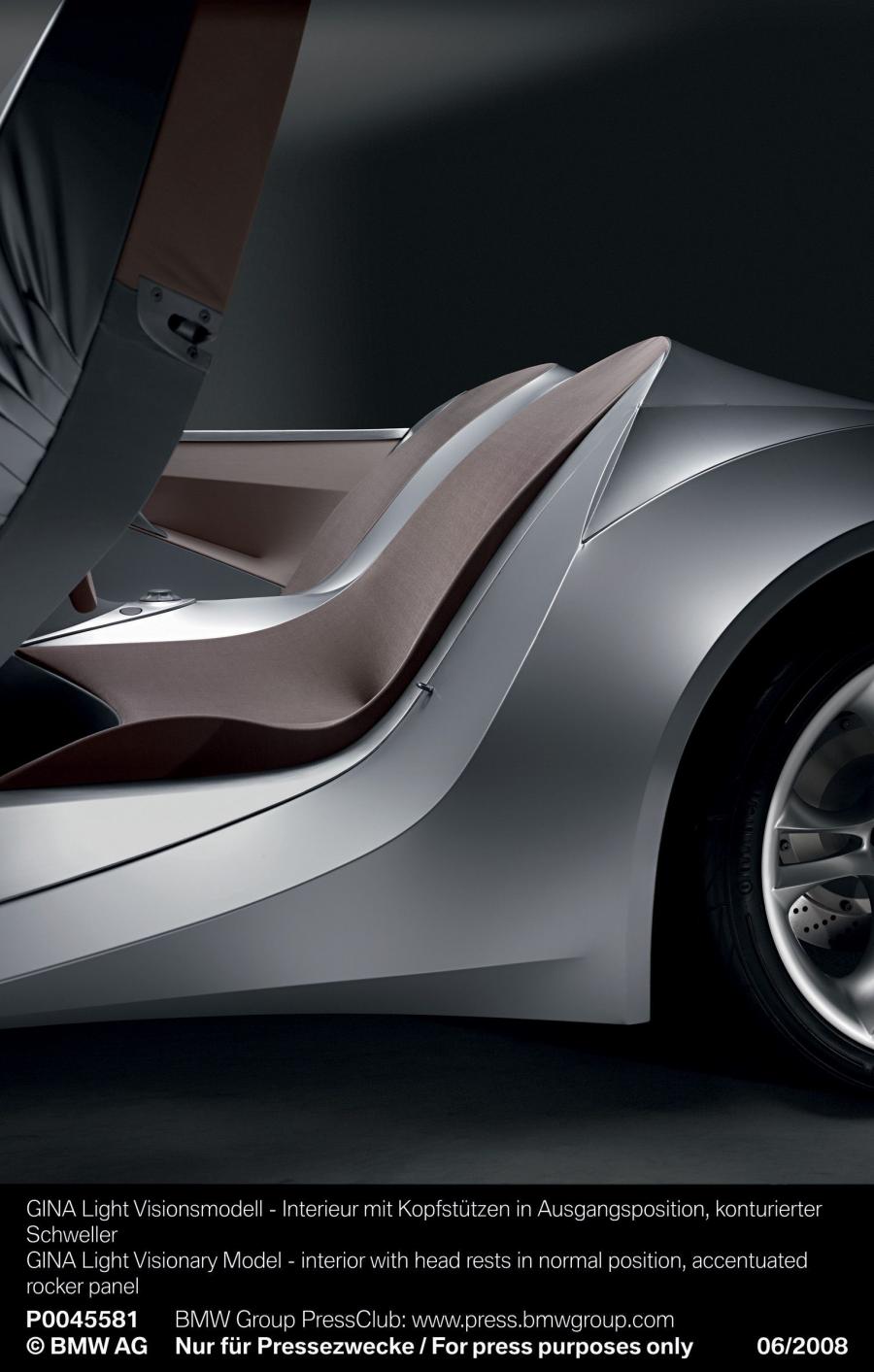 Интерьер BMW GINA Light Visionary Model 2008 года  (фото 20 из 95)